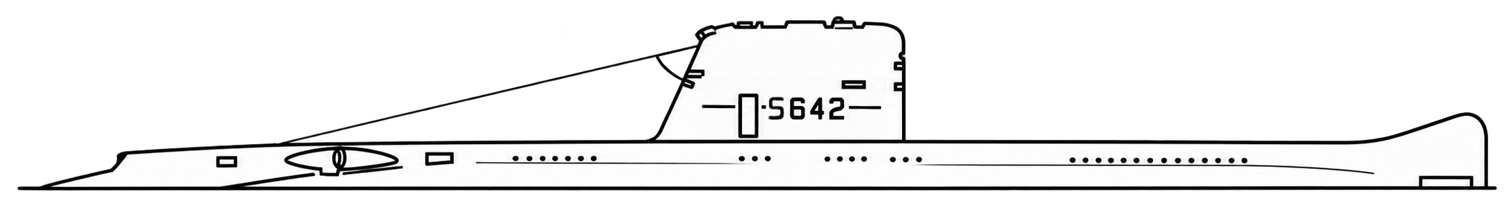 Sous-marin la Diane S642